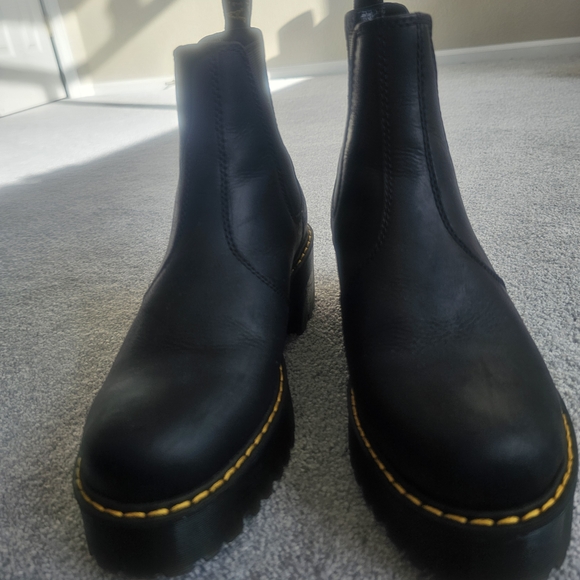 Dr. Martens Black Leather Boots - Picture 10 of 10